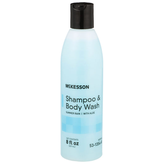 SHAMPOO, HAIR/BODY SUMMER RAIN8OZ (48/CS)