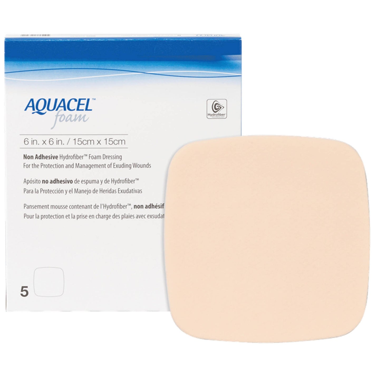 DRESSING, WND AQUACEL N/ADH FM6X6" (5/BX)