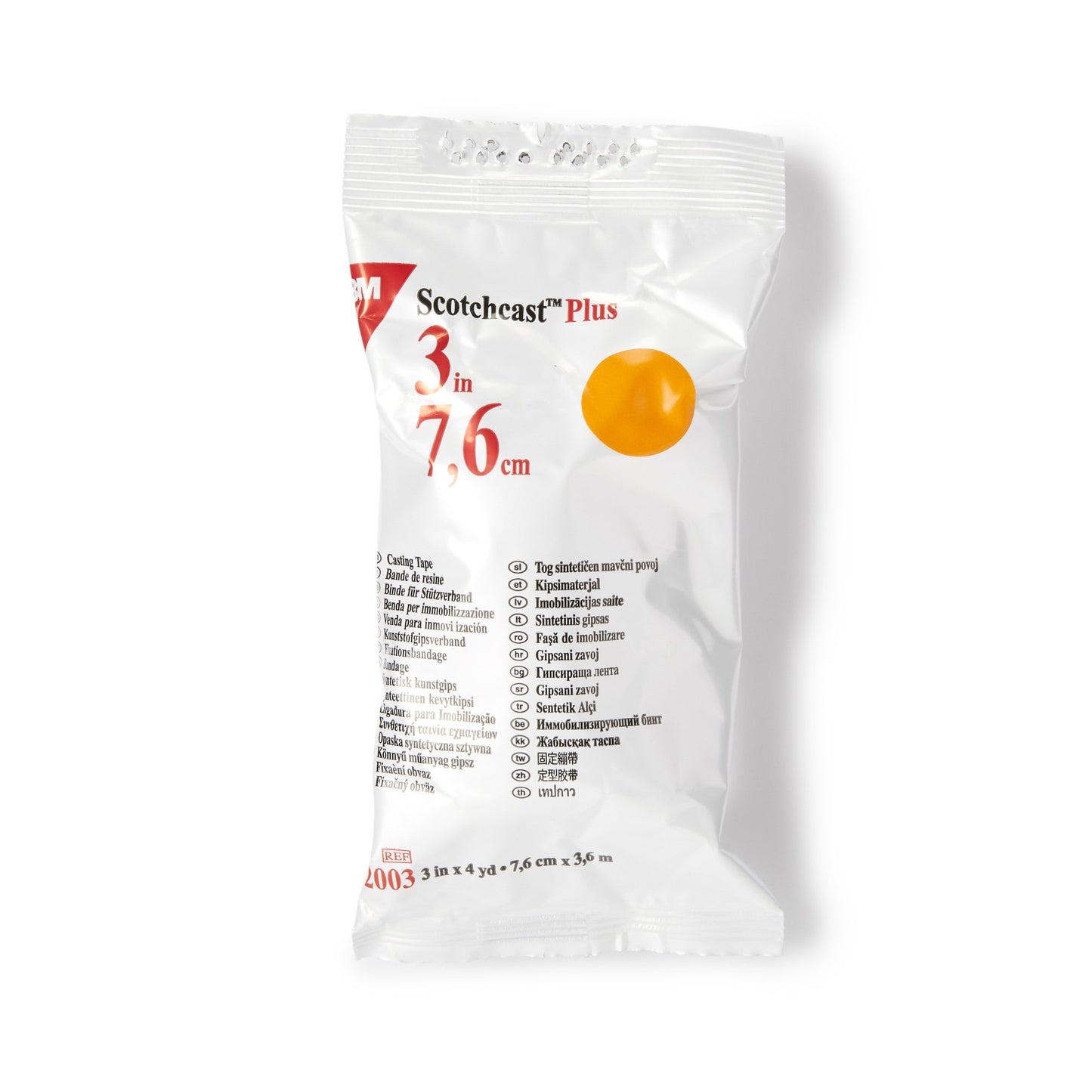 3M™ Scotchcast™ Plus Bright Orange Cast Tape, 3 Inch x 4 Yard