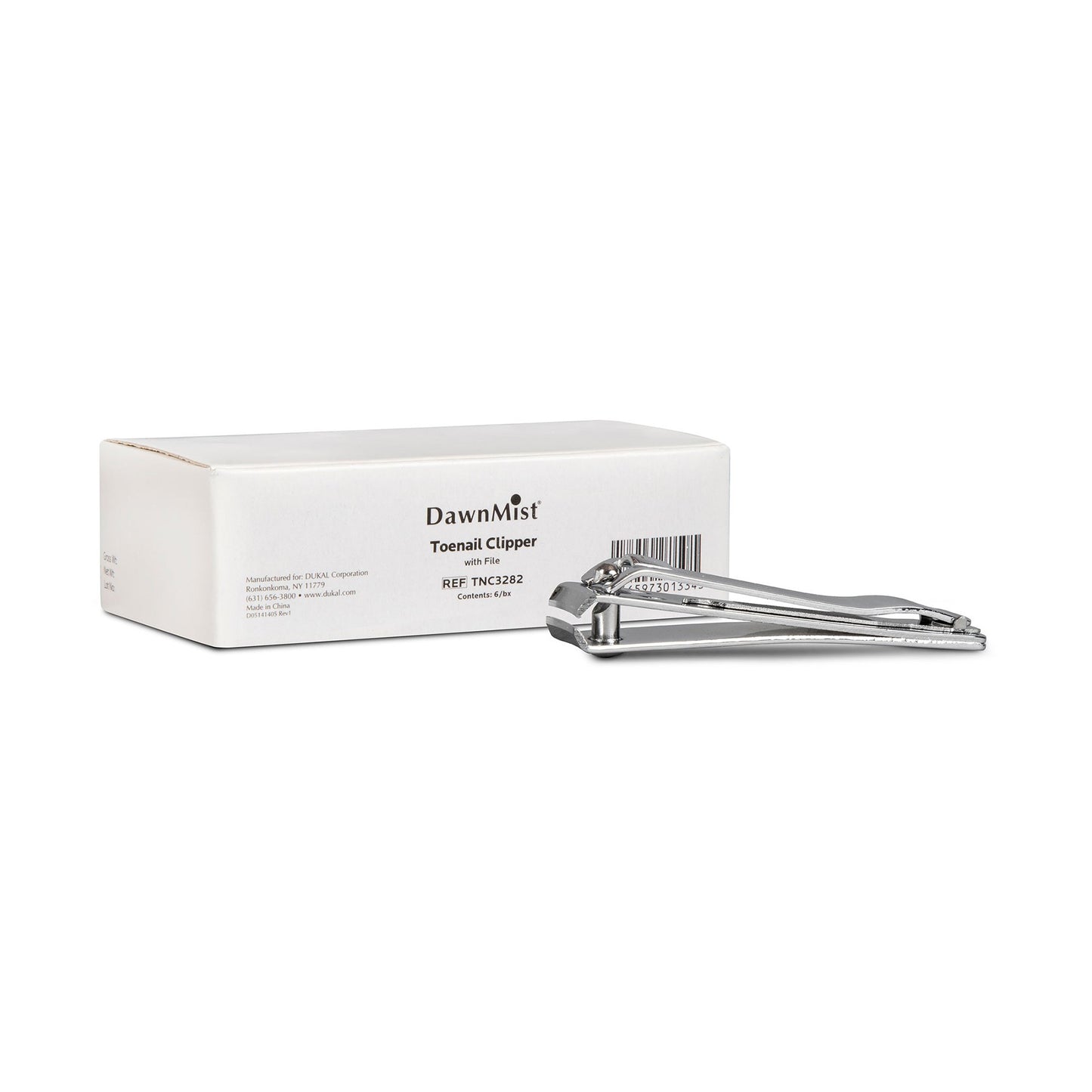 CLIPPER, FINGERNAIL W/FILE (6/BX 48BX/CS)