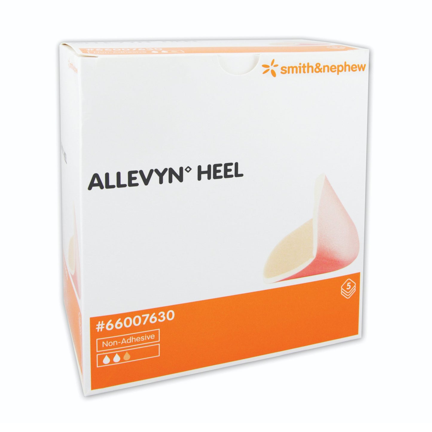 DRESSING, ALLEVYN HEEL/ELBOW(5/BX 6BX/CS)