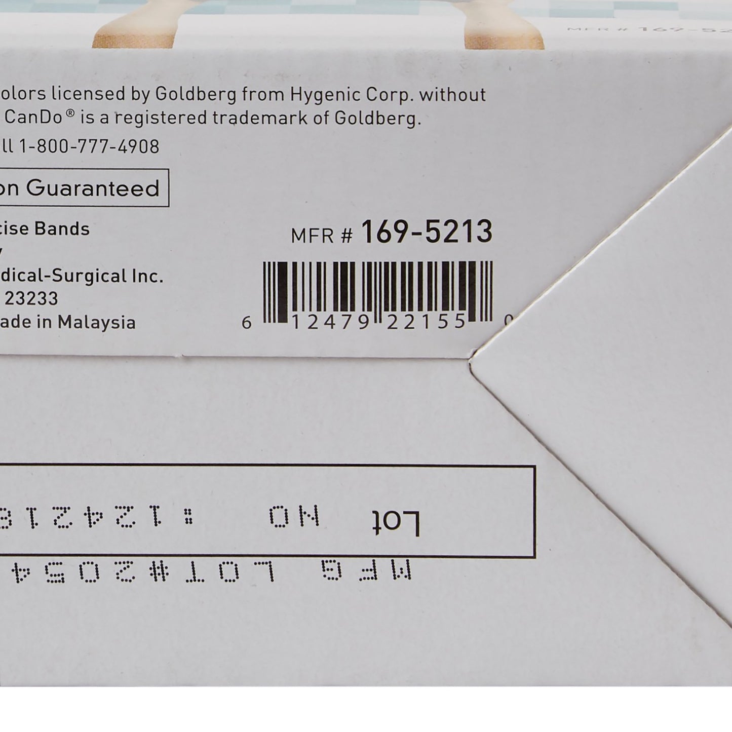 BAND, EXERCISE LTX DISP GRN 6YDS