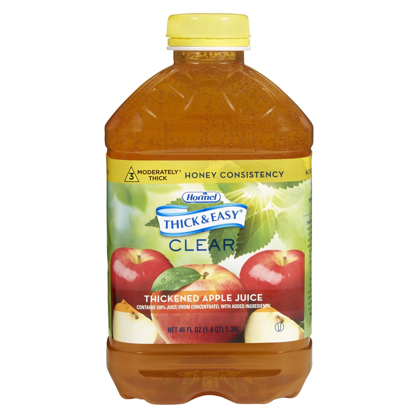 Thick & Easy® Honey Consistency Apple Thickened Beverage, 46-ounce bottle