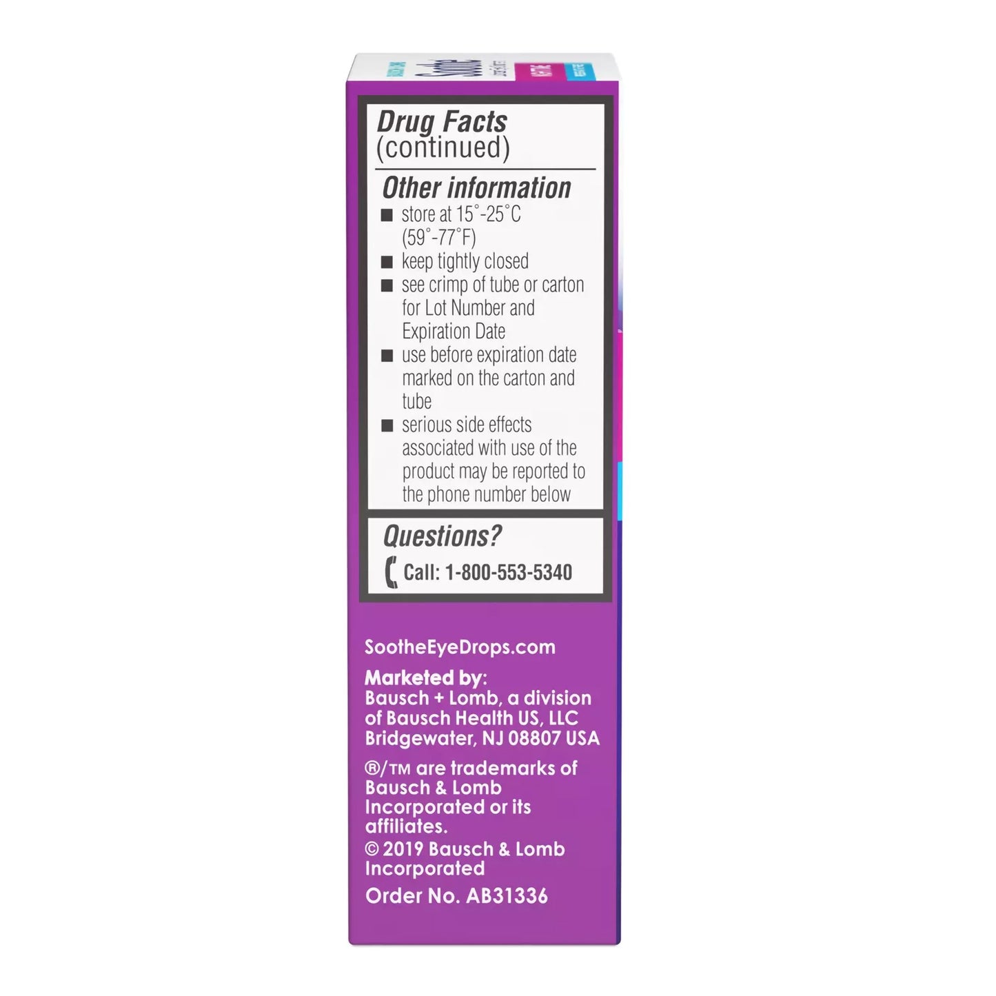Eye Lubricant Soothe 3.5 Gram Eye Ointment