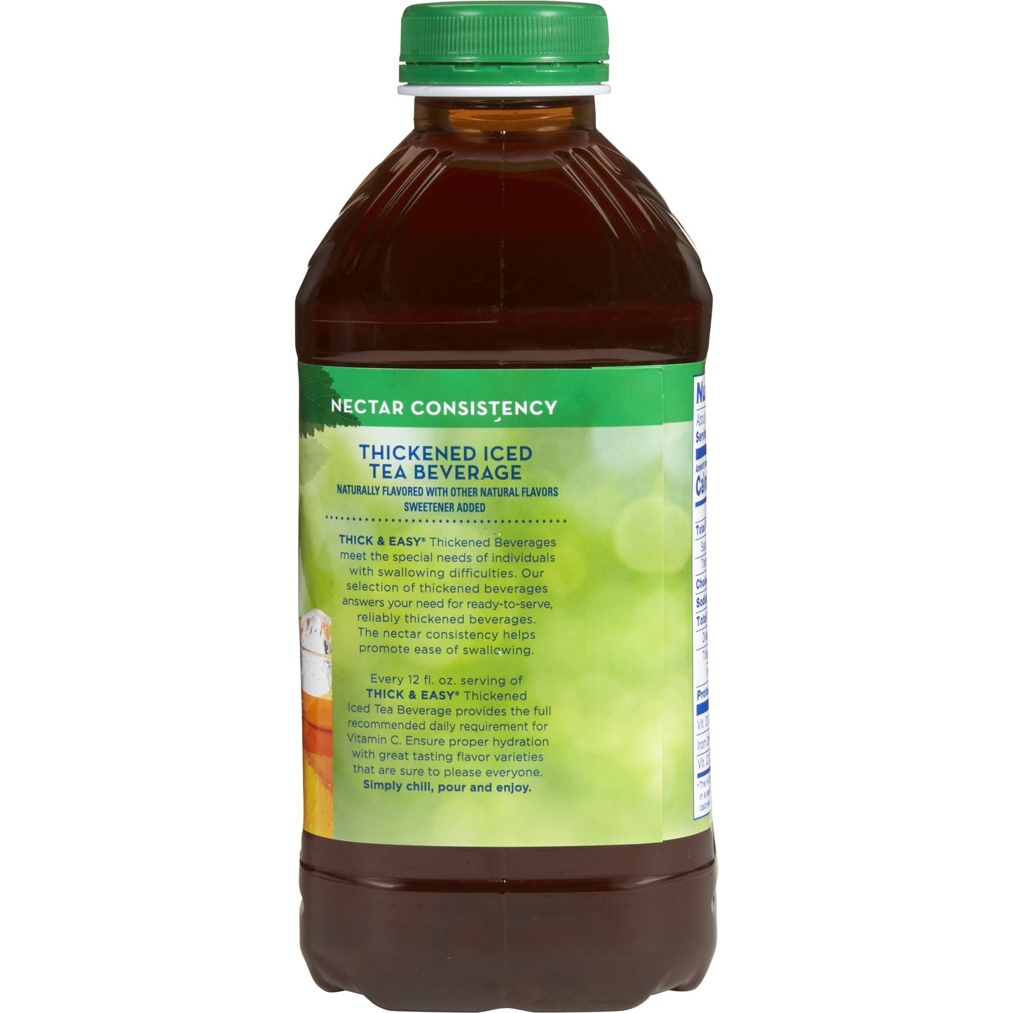 Thick & Easy® Clear Nectar Consistency Iced Tea Thickened Beverage, 46-oz.