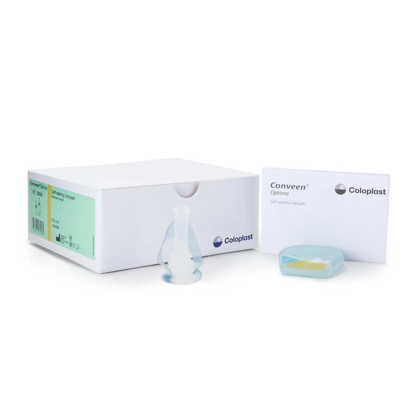 Conveen® Optima Self-Adhesive Male External Catheter, PSX Silicone, Small Size