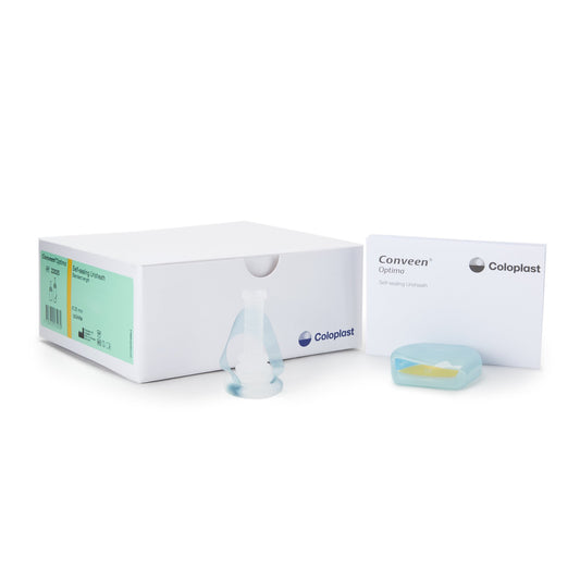 Conveen® Optima Self-Adhesive Male External Catheter, PSX Silicone, Small Size