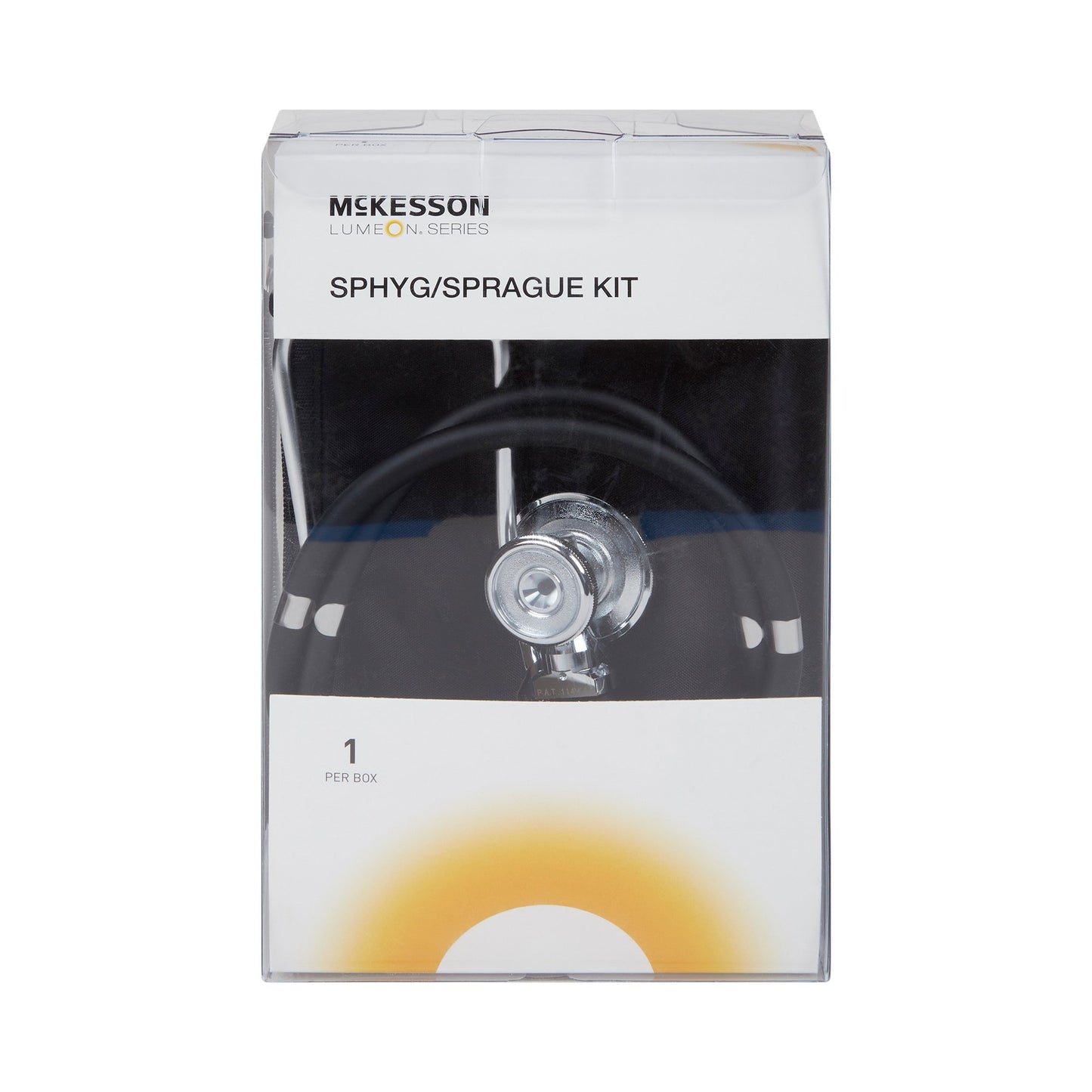 Reusable Aneroid / Stethoscope Set McKesson Brand 23 to 33 cm Adult Cuff Dual Head Sprague Stethoscope Pocket Aneroid