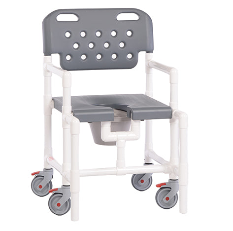 Midsize Shower Chair Commode