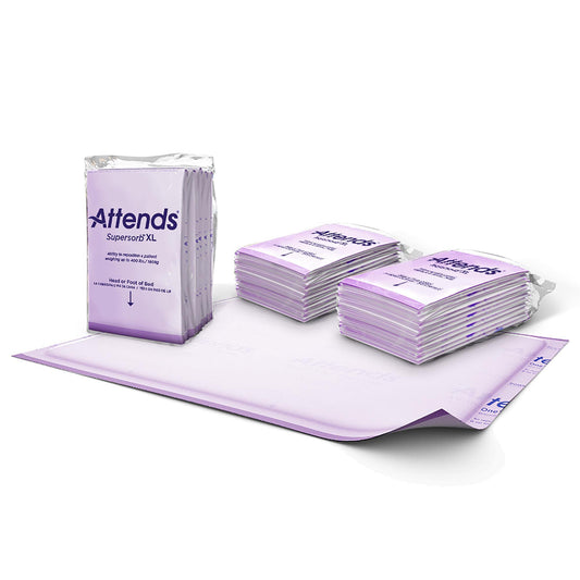 Attends® Supersorb™ Bariatric XL Premium Underpad, 36 x 51 Inch