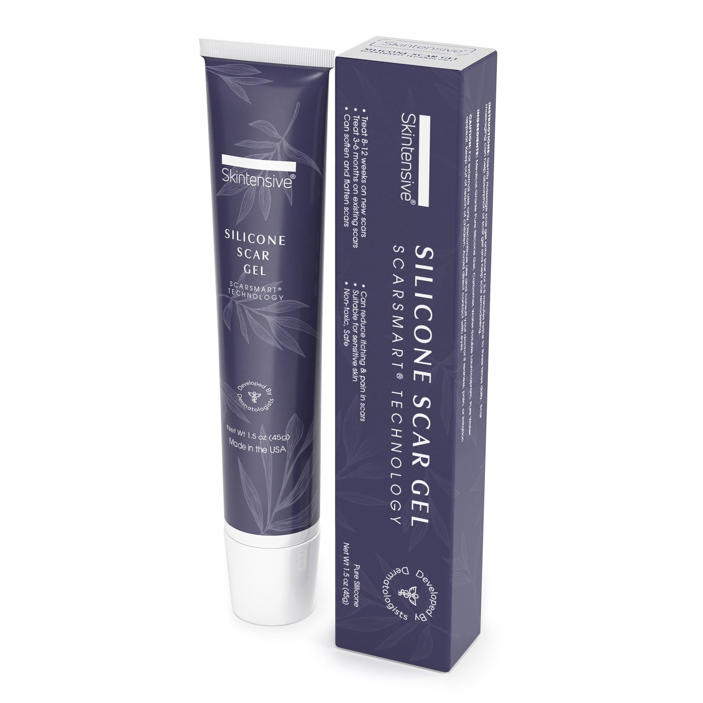 Scar Treatment Skintensive 1.5 oz. Tube Unscented Gel