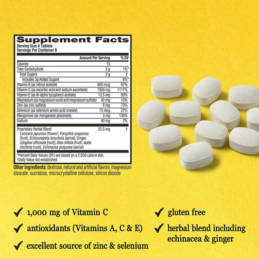 AIRBORNE, TAB CHEW CITRUS (32/BT)