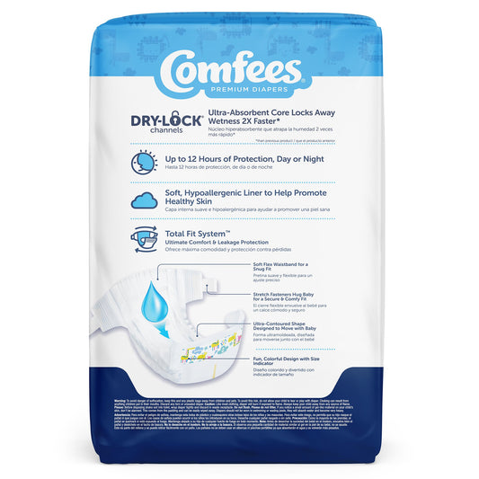 DIAPER, BABY COMFEES SZ2 (42/BG 4BG/CS)