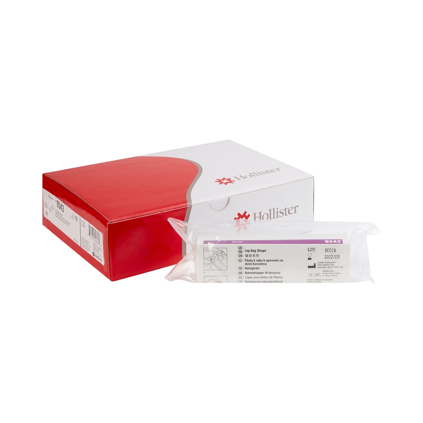 LEG STRAP, LTX FREE MED (10EA//BX)