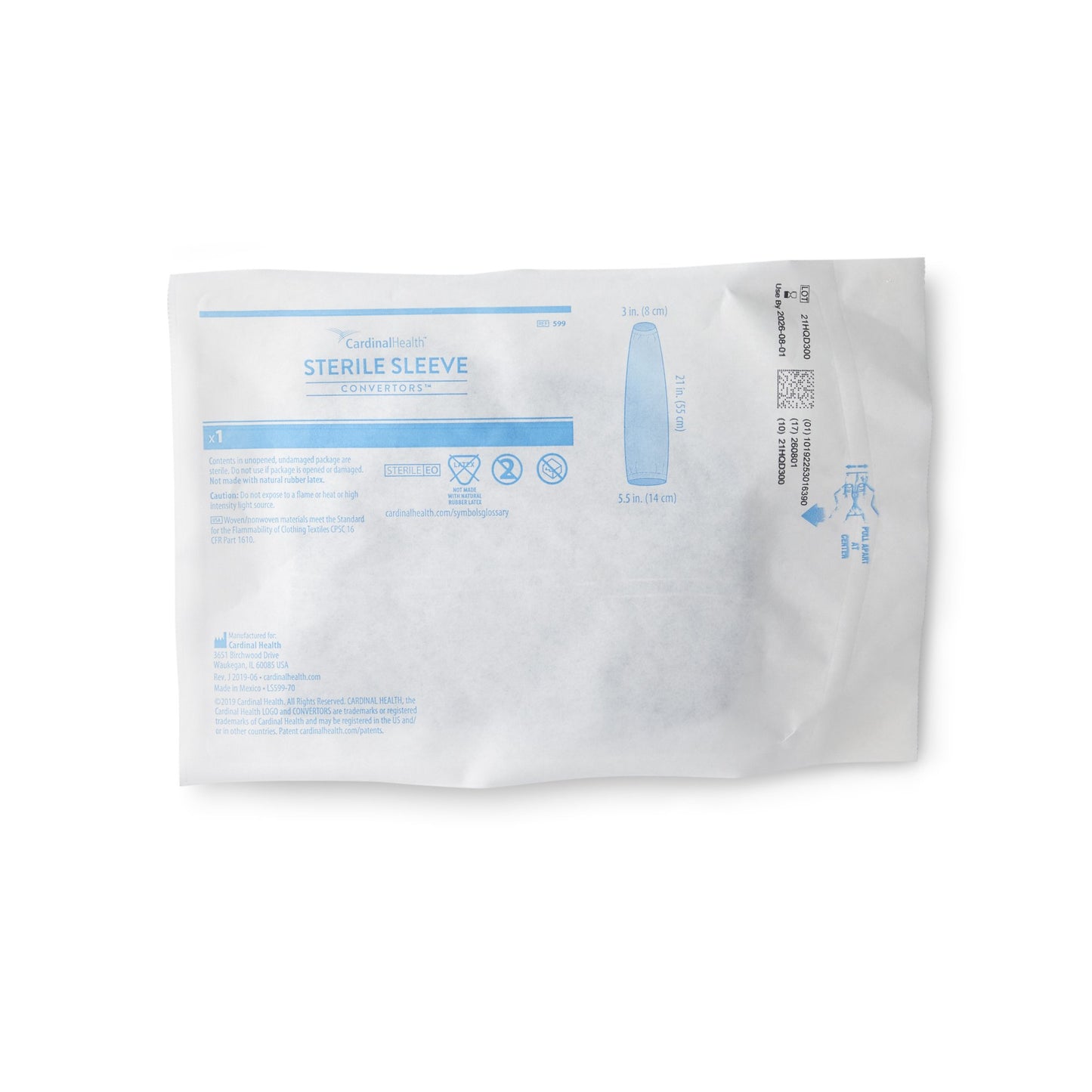 Cardinal Health™ Protective Surgical Sleeve, Sterile