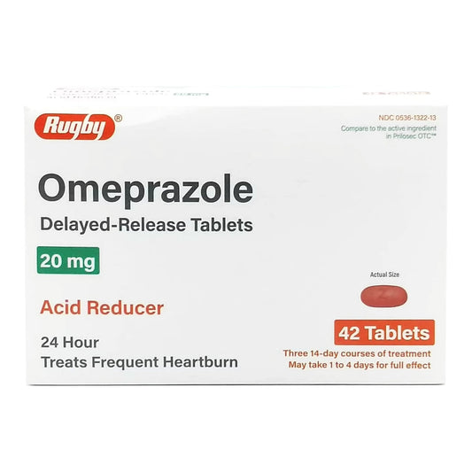OMEPRAZOLE MAGNESIUM DR, TAB 20MG (42/BT)