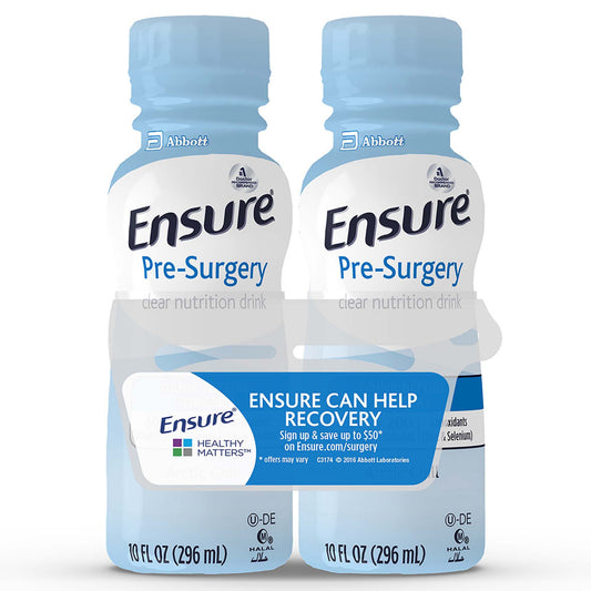 Ensure® Pre-Surgery Strawberry Clear Carbohydrate Drink, 10-ounce bottle