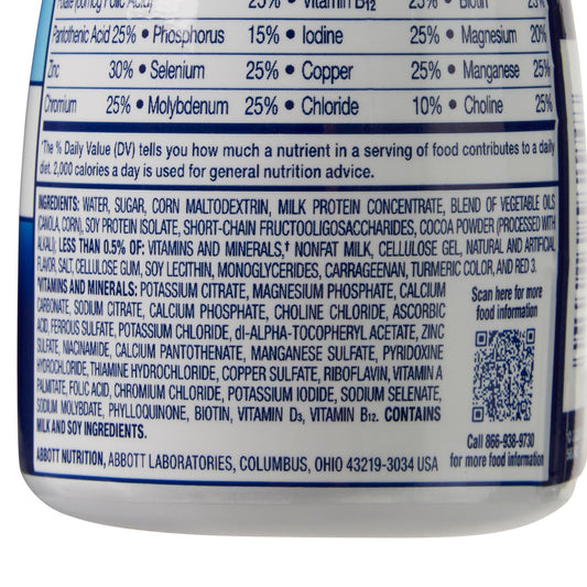 Ensure® Original Therapeutic Nutrition, Chocolate, 8-ounce Bottle