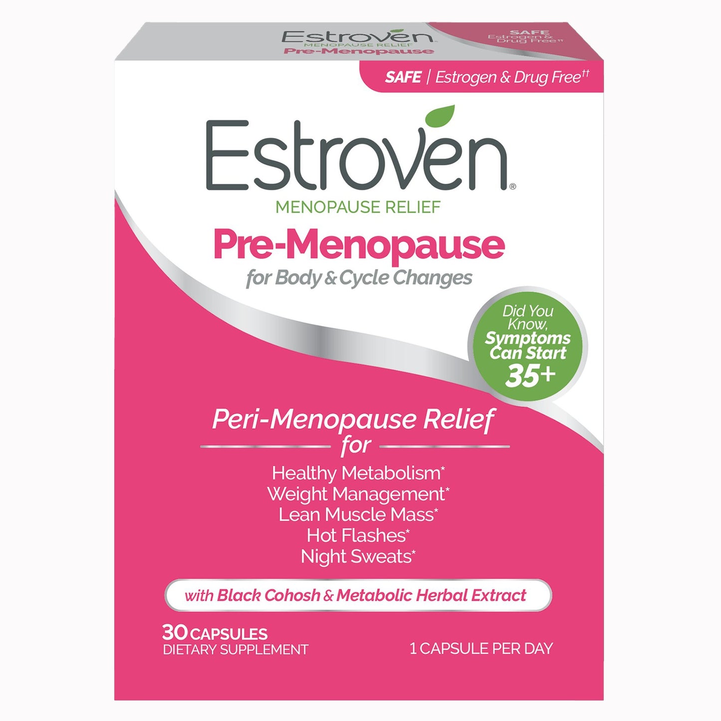 SUPPLEMENT, CAP ESTROVEN PRE-MENOPAUSE (30/BX 12BX/CS)