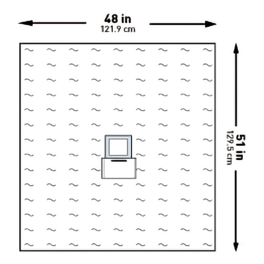 DRAPE, SURGICAL OPHTHALIC EENTPOUCH STR 48"X51" (30/CS)