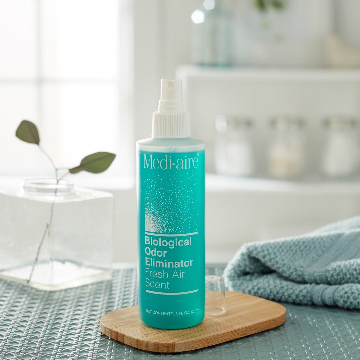 AIR FRESHENER, ODOR ELIM W/PUMP FRESH AIR 8OZ(12/C BARD