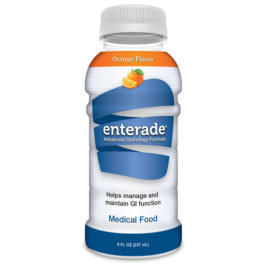 enterade® Advanced Oncology Formula Medical Food, Orange Flavor, 8-ounce bottle