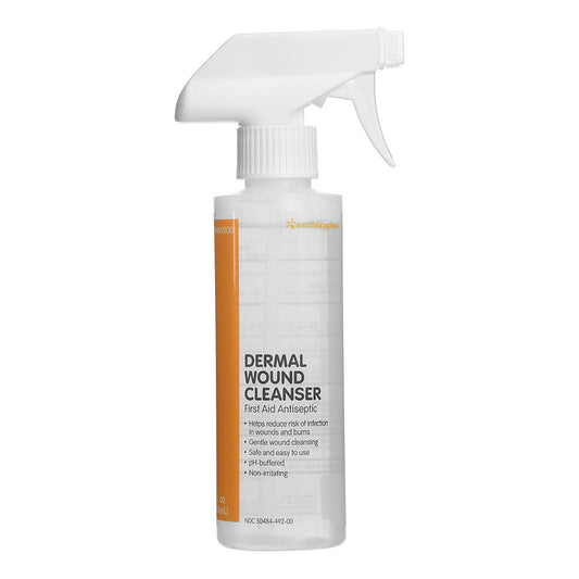 CLEANSER, WND DERMAL SPRY BTL 8OZ (CS/12)