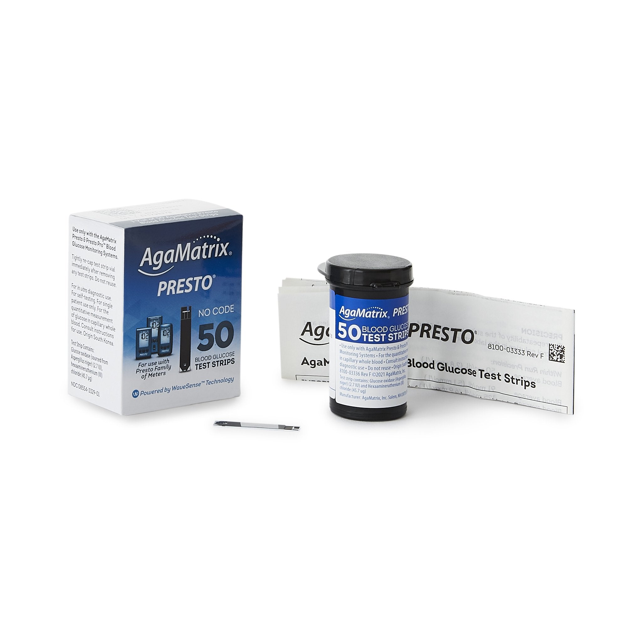 Wavesense® Presto® Blood Glucose Test Strips – Family Care DME