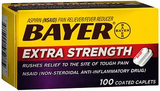 Bayer® Extra Strength Aspirin Pain Relief
