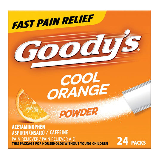 Goody's® Pain Reliever Powder Packs Cool Orange