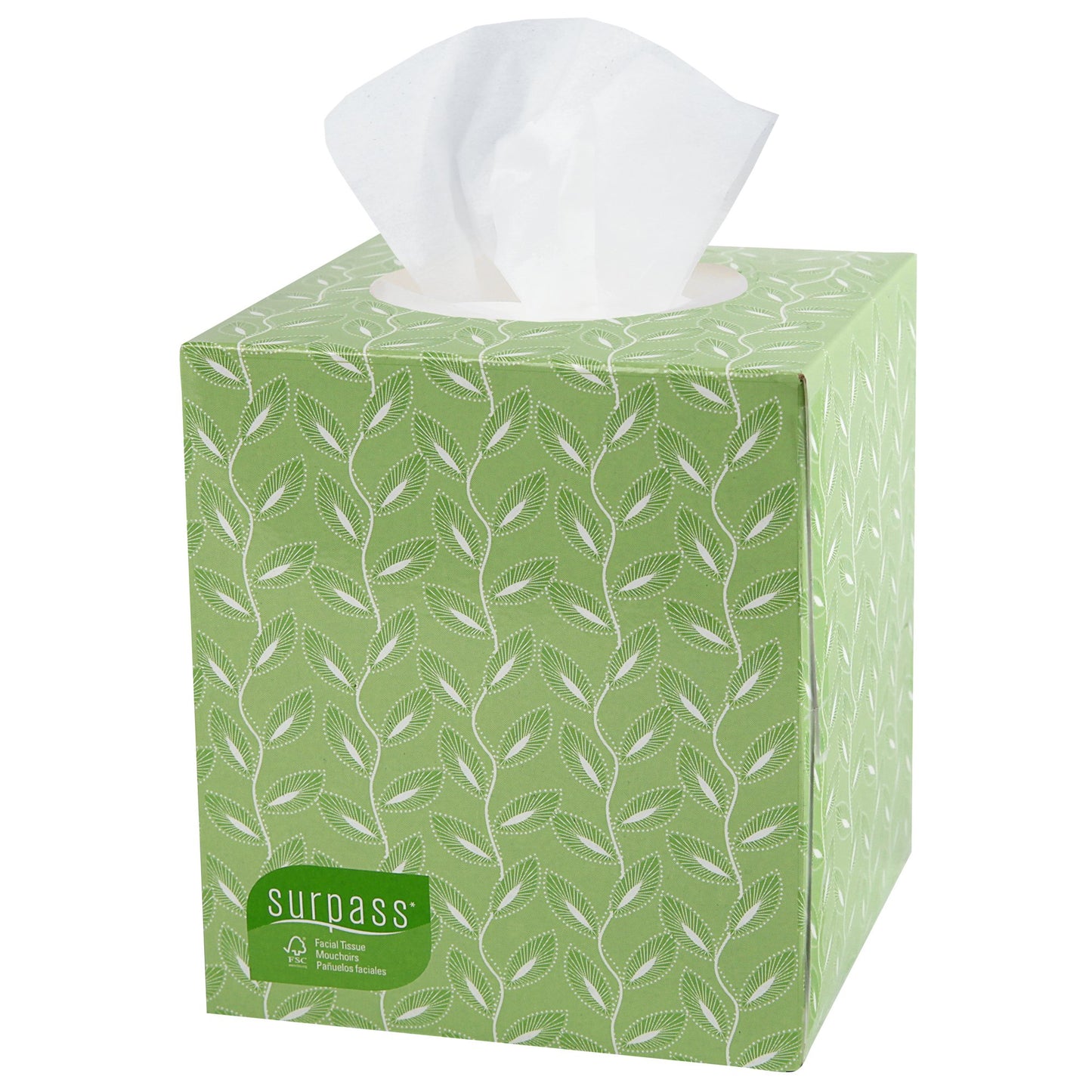 Surpass® Facial Tissue, Boutique Box
