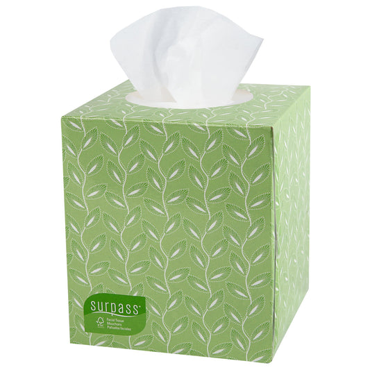 Surpass® Facial Tissue, Boutique Box
