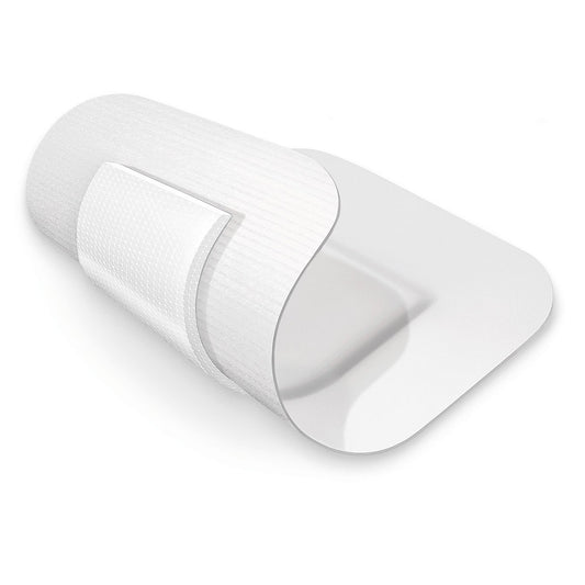 Transparent Dressing with Pad Cosmopor® 3.2 X 4 Inch 4 Tab Delivery Rectangle Sterile