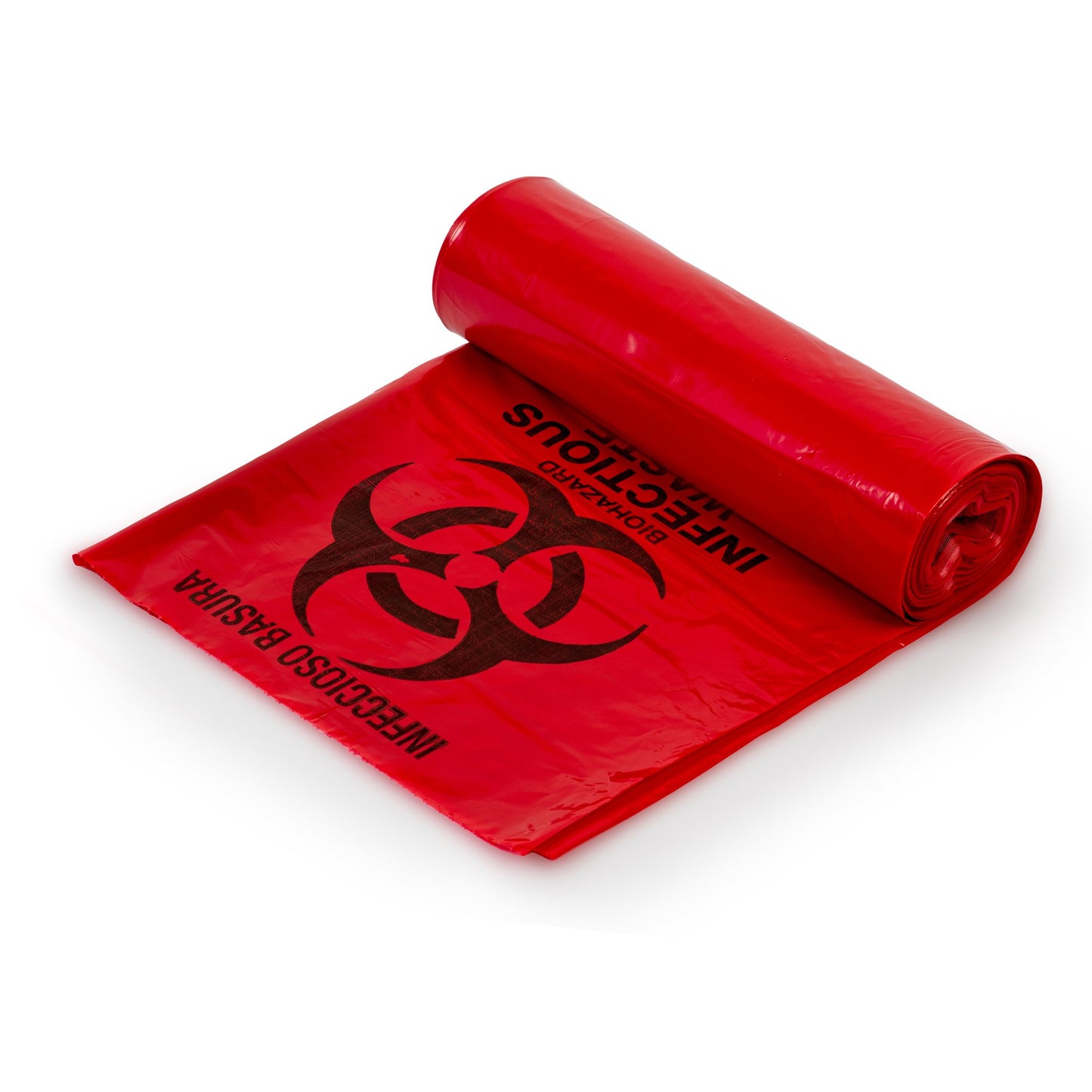 Biohazard Waste Bag, 40 – 45 gallon Capacity, 40 x 46 Inch