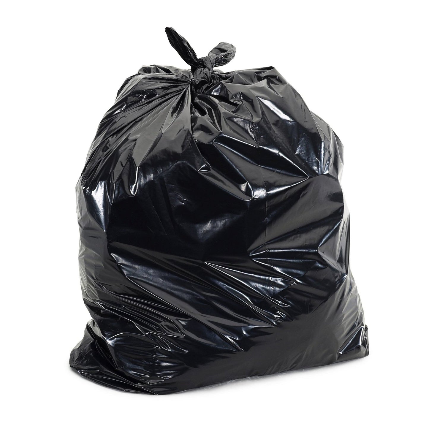 Colonial Bag Extra Heavy Duty Trash Bag, Black, 33 gal.