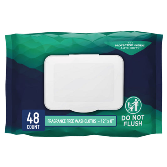 Prevail® Adult Personal Cleansing Wipe, Soft Pack, Aloe, Vitamin E, 8 x 12 Inch