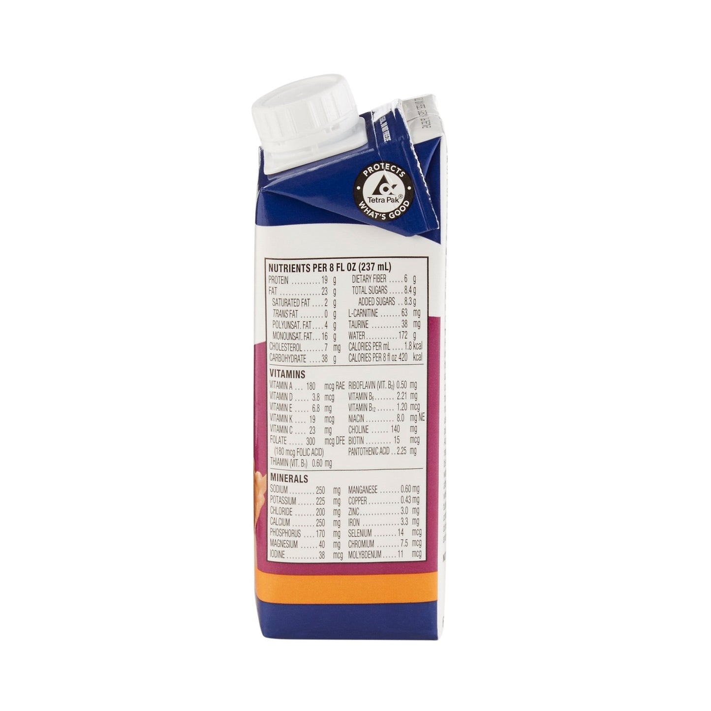 Oral Supplement Nepro with Carbsteady Butter Pecan Flavor Liquid 8 oz. Reclosable Carton