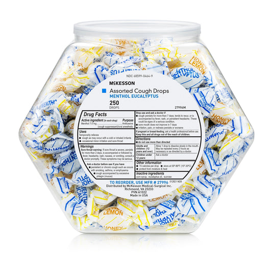 LOZENGE, COUGH DRP ASSORTED (250/JR 4JR/CS)