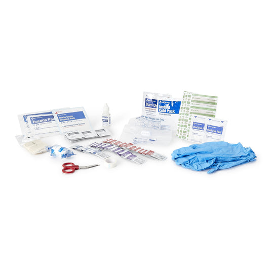 FIRST AID KIT, 10PERSON PLAS 5"X3"X8" (12/CS)