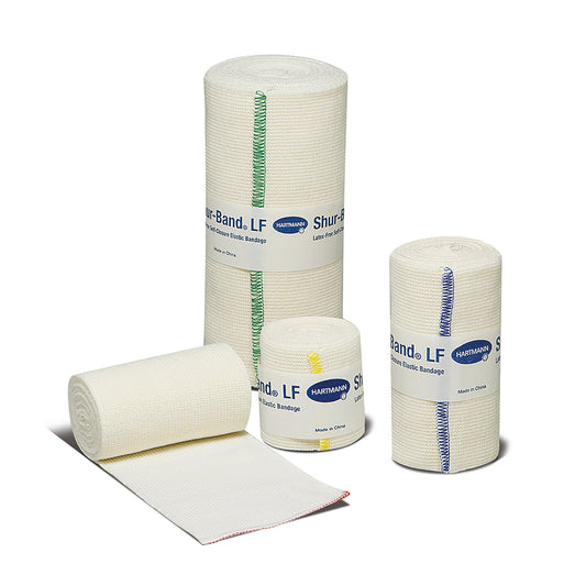 Shur-Band® LF Single hook-and-loop closure Elastic Bandage, 6 Inch x 10 Yard