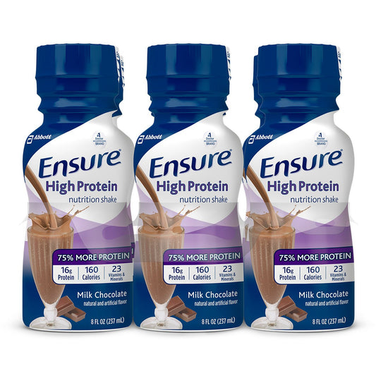 Ensure® High Protein Therapeutic Nutrition, Chocolate, 8-ounce bottle