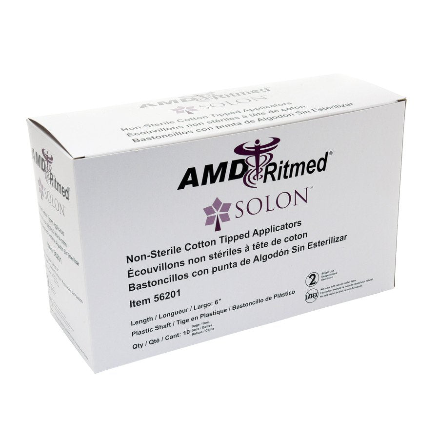 APPLICATOR, 6" CTNP WOOD SHAFT(100/BG 10BG/BX 10B