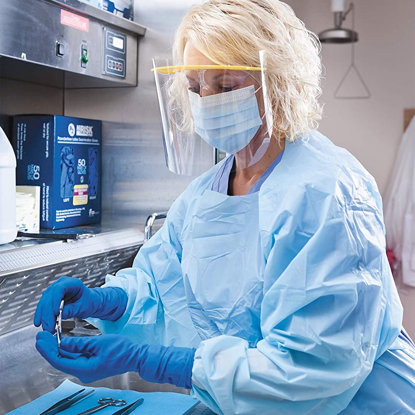 VISIOR, FACESHIELD RUSBL F/2211-100 (100/BX)