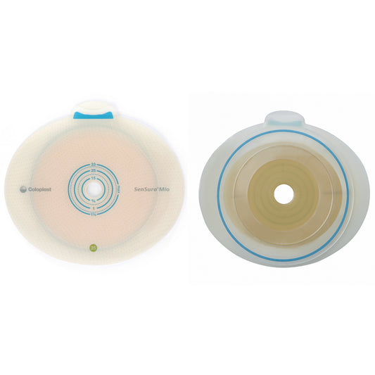 SenSura® Mio Flex Ostomy Barrier, 35 mm Stoma Opening, Red Match