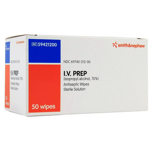 WIPE, IV PREP (50/BX)