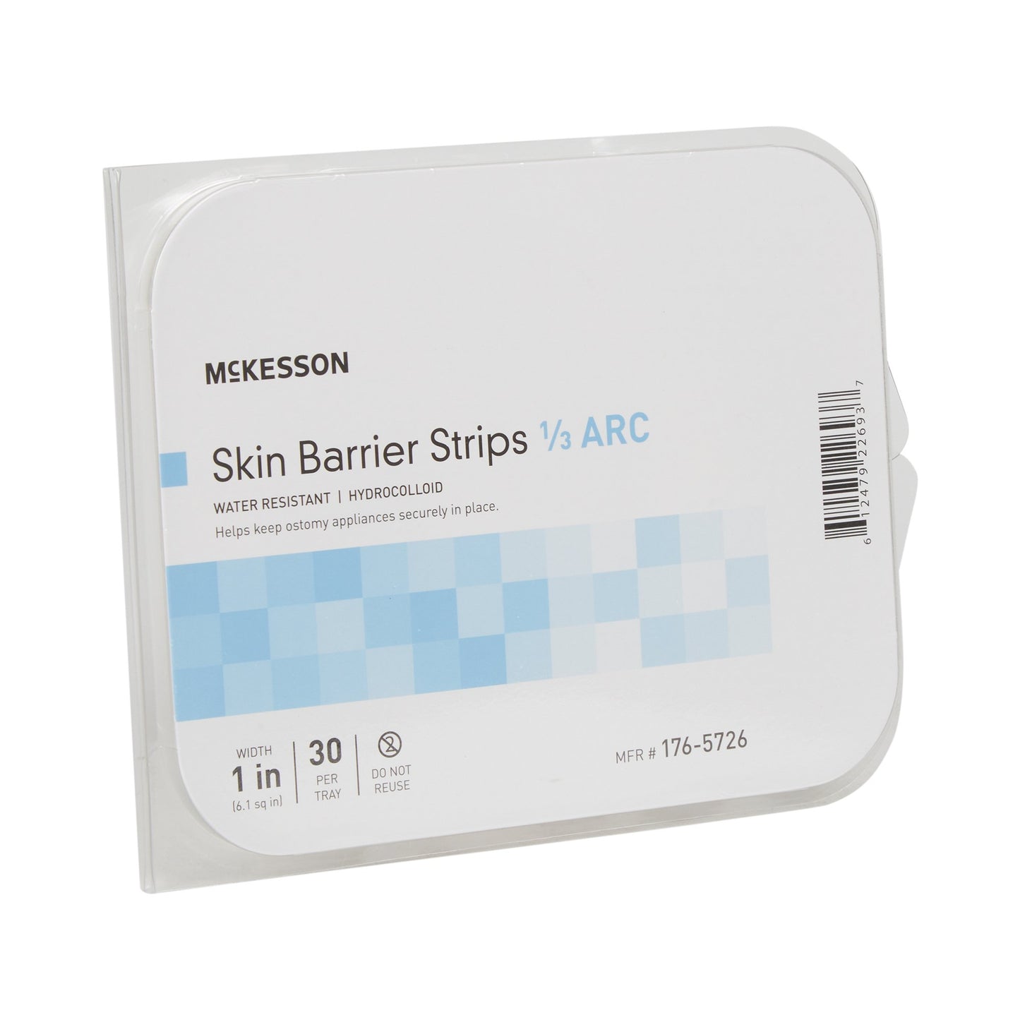 BARRIER, SKIN OSTOMY 1/3-ARC (30EA/TR 14TR/CS)