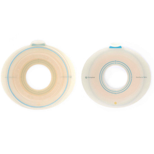 SenSura® Mio Flex Ostomy Barrier, 50 mm Stoma Opening, Yellow Color Match