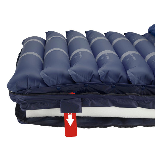 Med-Aire Assure 5" Air + 3" Foam Base Alternating Pressure and Low Air Loss Mattress System