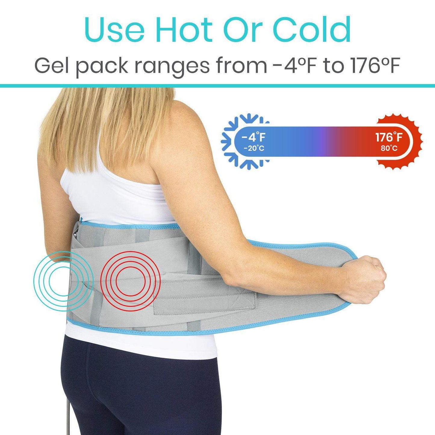 Back Compression Ice Wrap