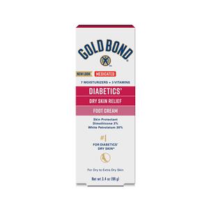 Gold Bond Diabetic Skin Relief Foot Cream - REPLACES CHA05400